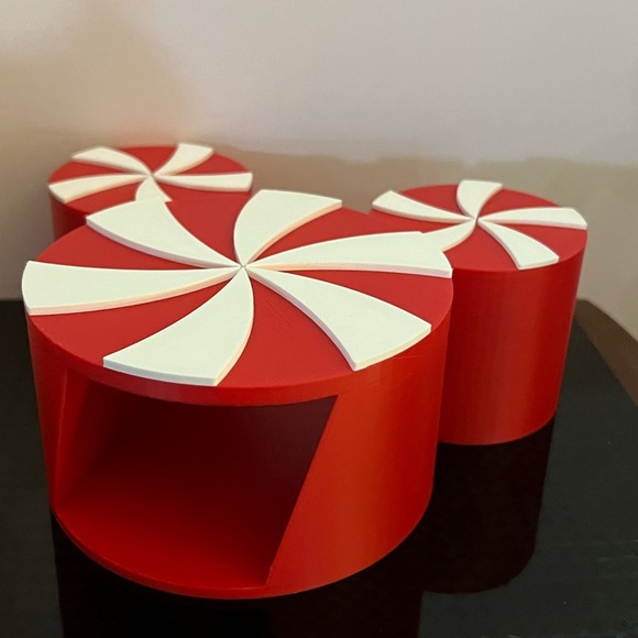 Peppermint Mickey Mouse for Bath & Body Works soap holder - Picture 2 of 3